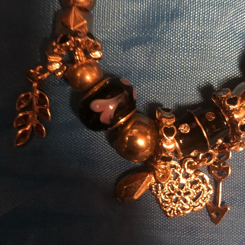 Costume Charm Bracelet- 532 $20 or $15 w/offer - Picture 2 of 2
